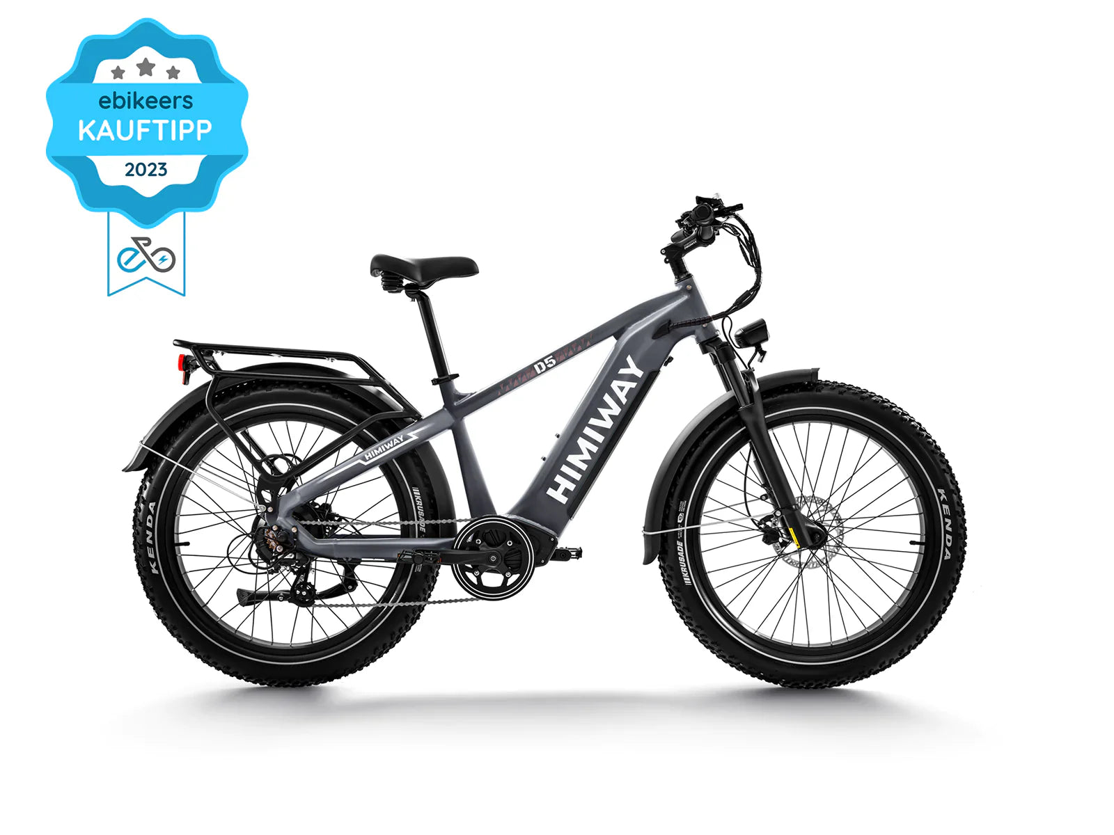 Himiway Zebra D5 2025 E-Bike - Fatbike Electric Bike with Long Range and Powerful Motor